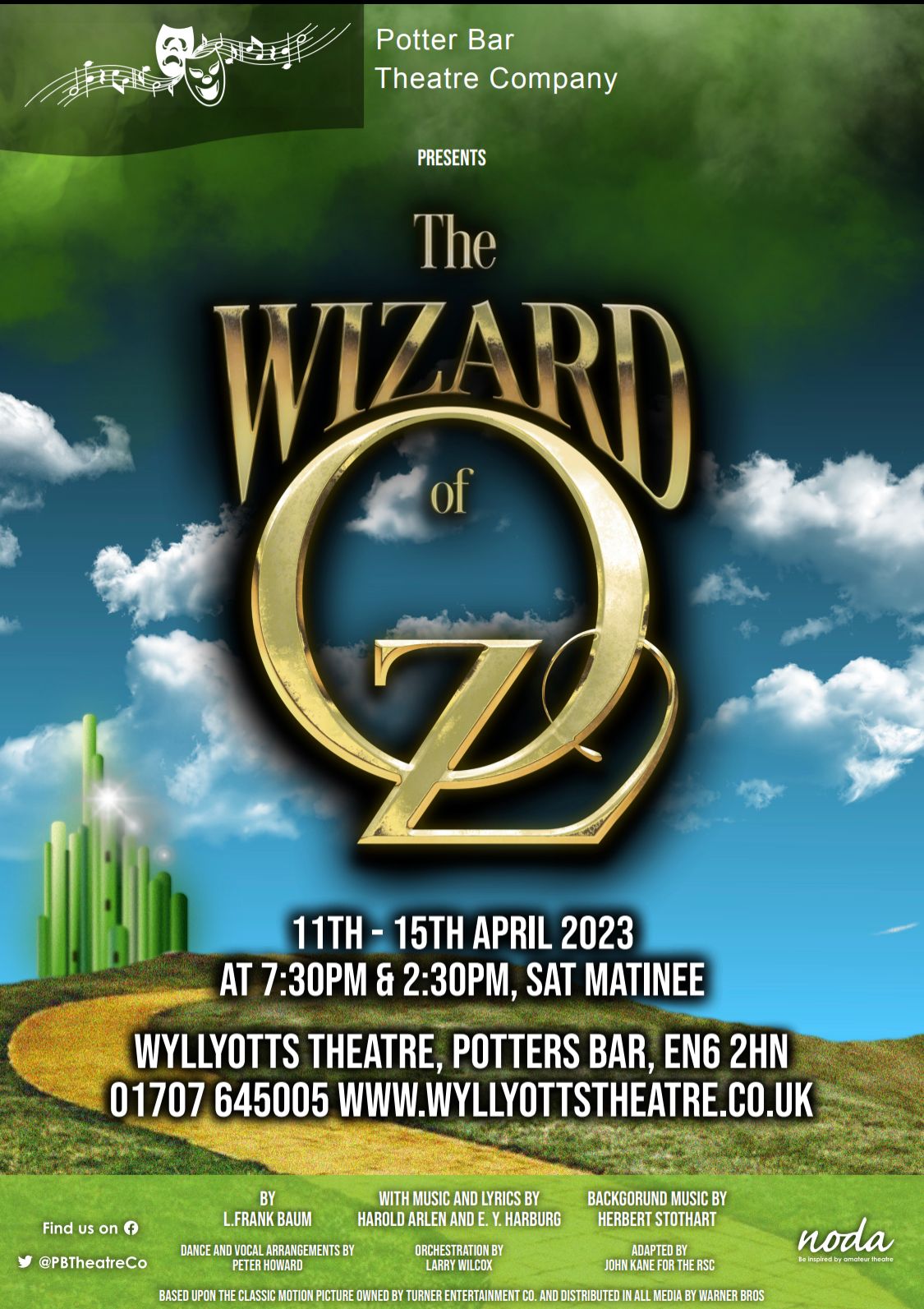 Wizard of Oz Potters Bar Theatre Company