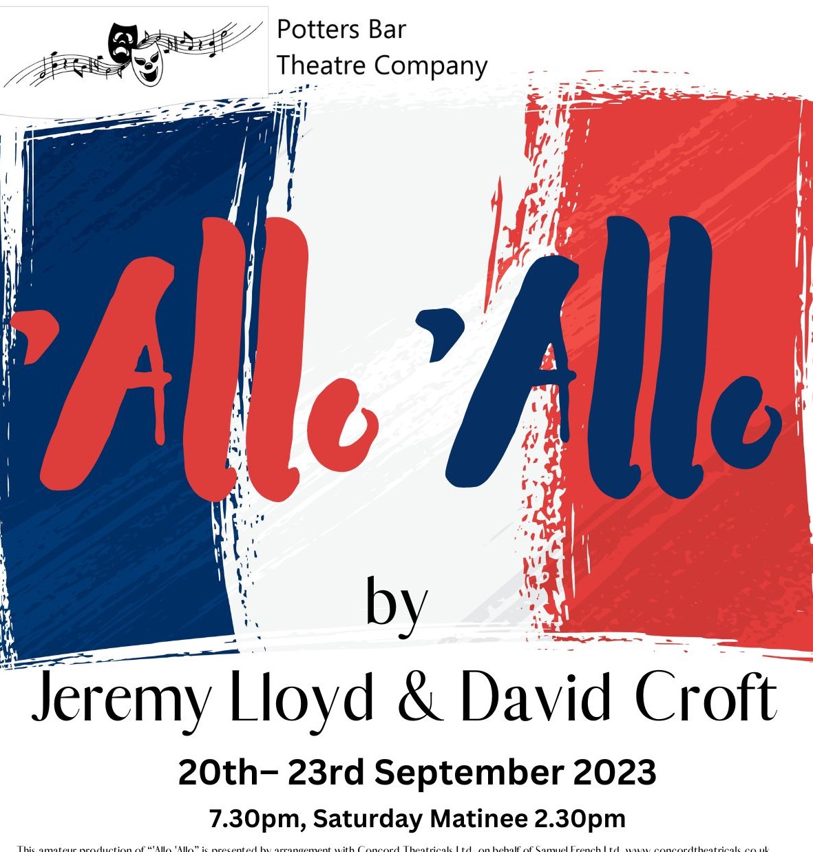 Previous Shows Potters Bar Theatre Company